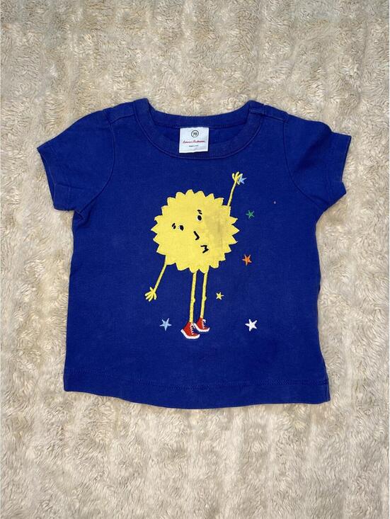 Hanna Andersson Other - Hanna Andersson Sun and Stars graphic cotton t-shirt Size 12-18M blue whimsical